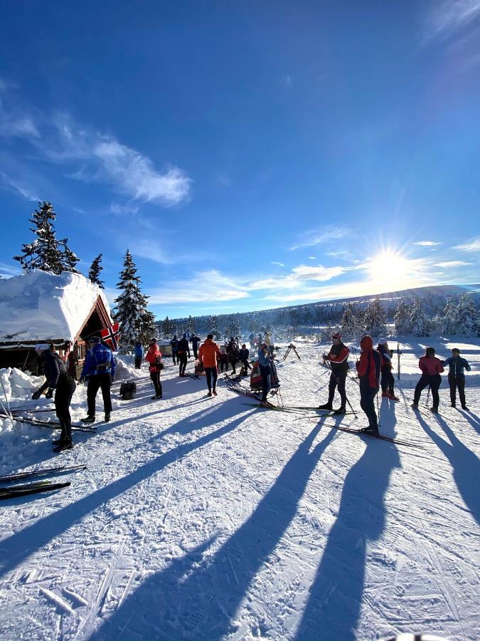 Lys Og Moderne Leilighet Rett Ved Skiloypa Pa Nordseter - Kort Vei Til Sjusjoen, Lillehammer Og Hafjell - Dyr Ikke Tillatt Zewnętrze zdjęcie